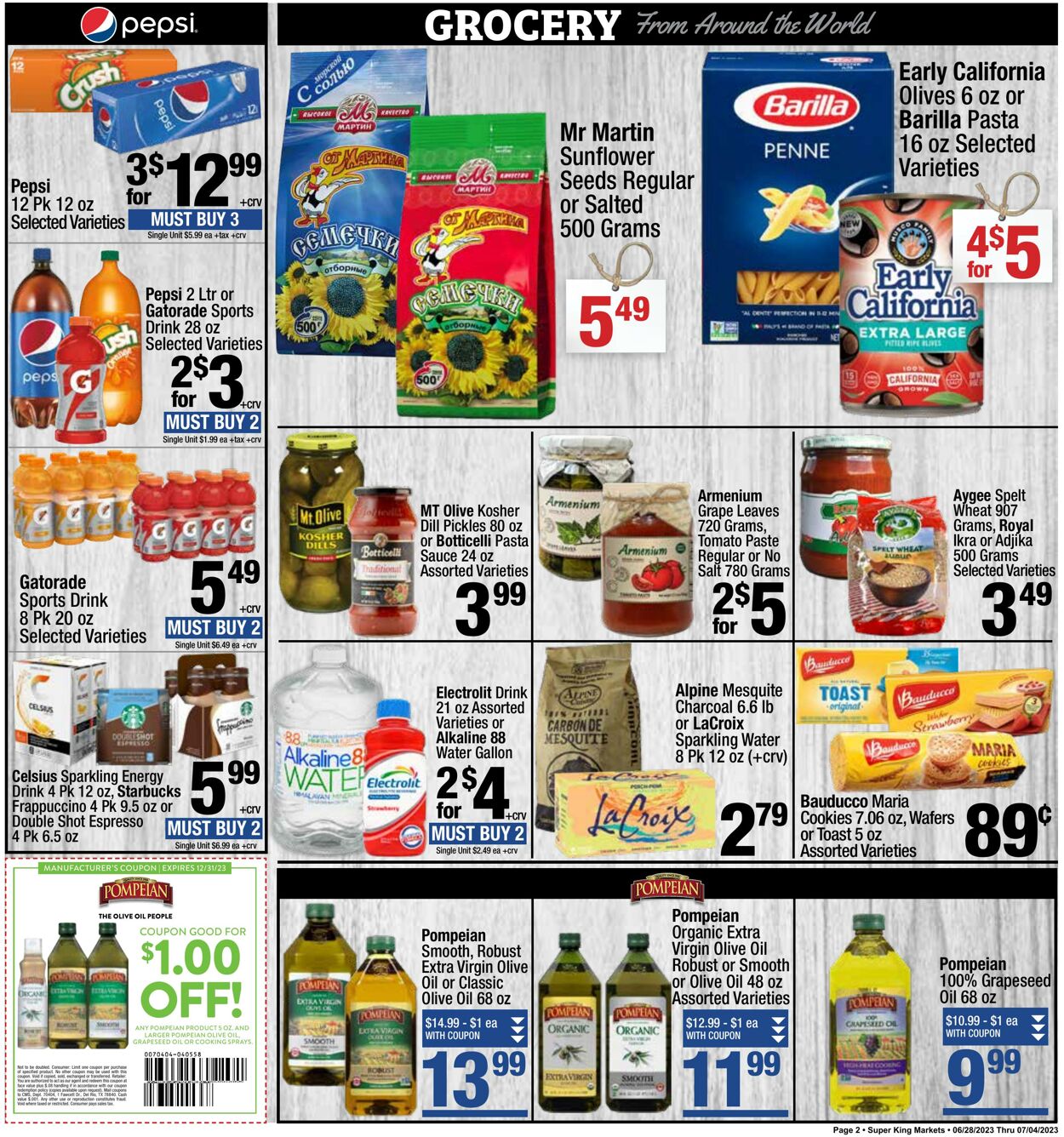 Catalogue Super King Market from 06/28/2023