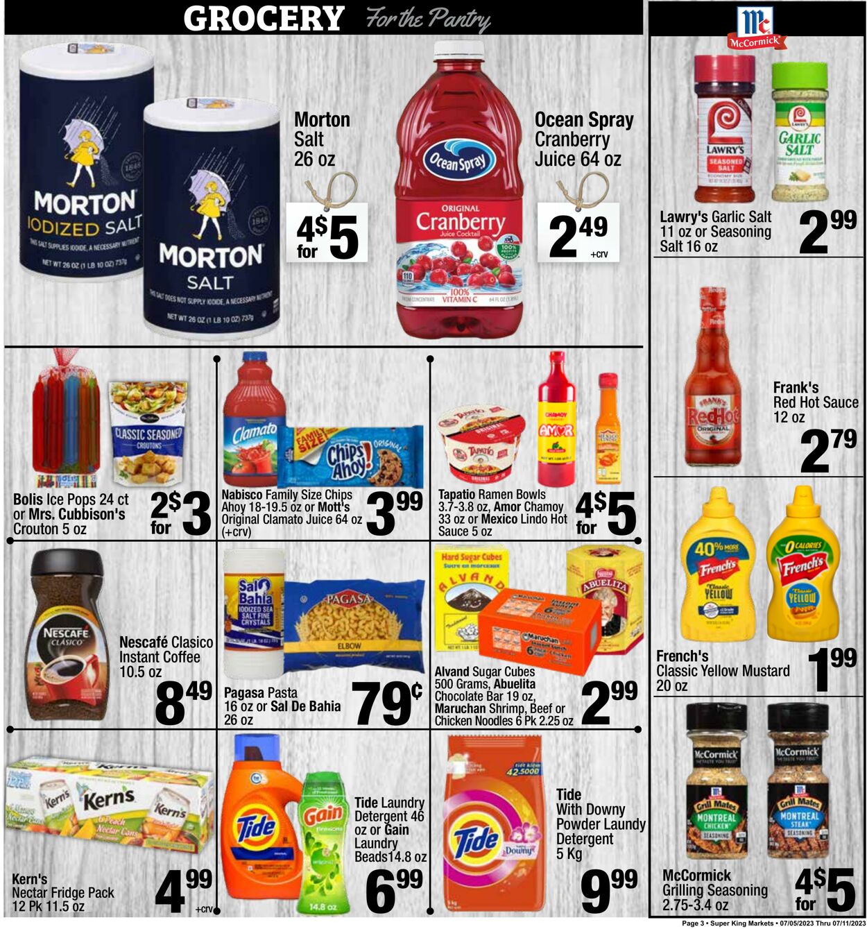 Catalogue Super King Market from 07/05/2023