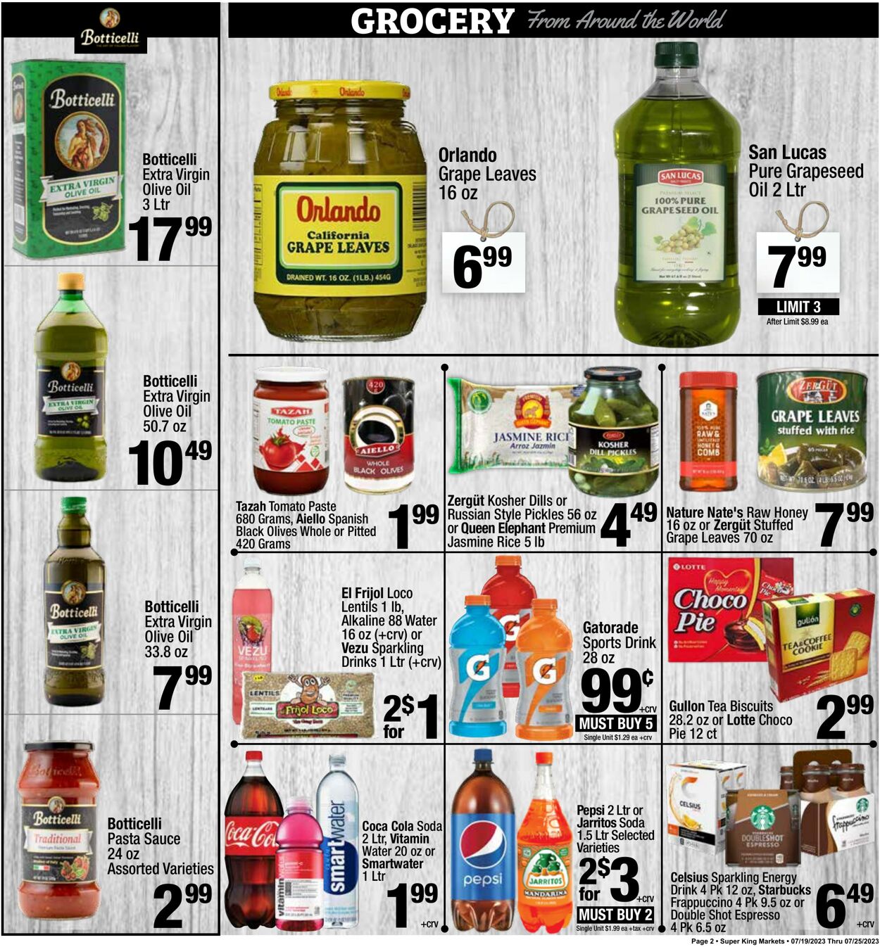 Catalogue Super King Market from 07/19/2023
