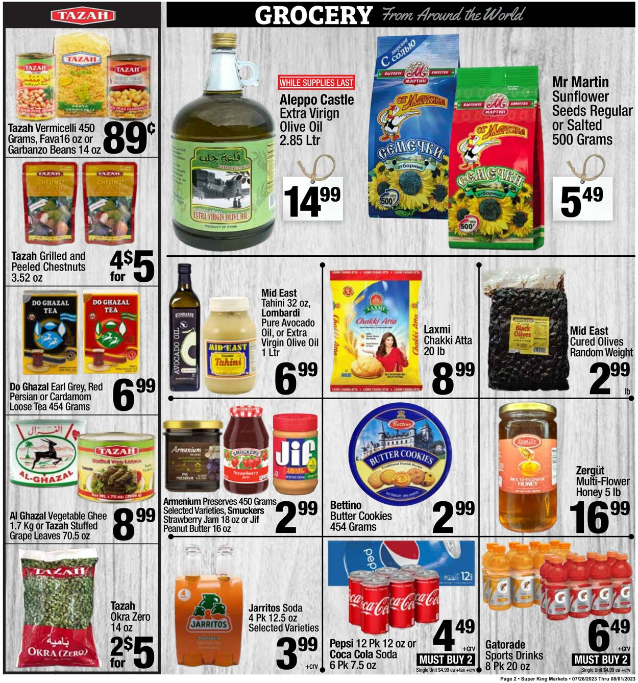 Catalogue Super King Market from 07/26/2023