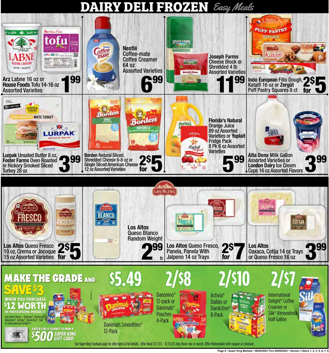 Catalogue Super King Market from 08/01/2023