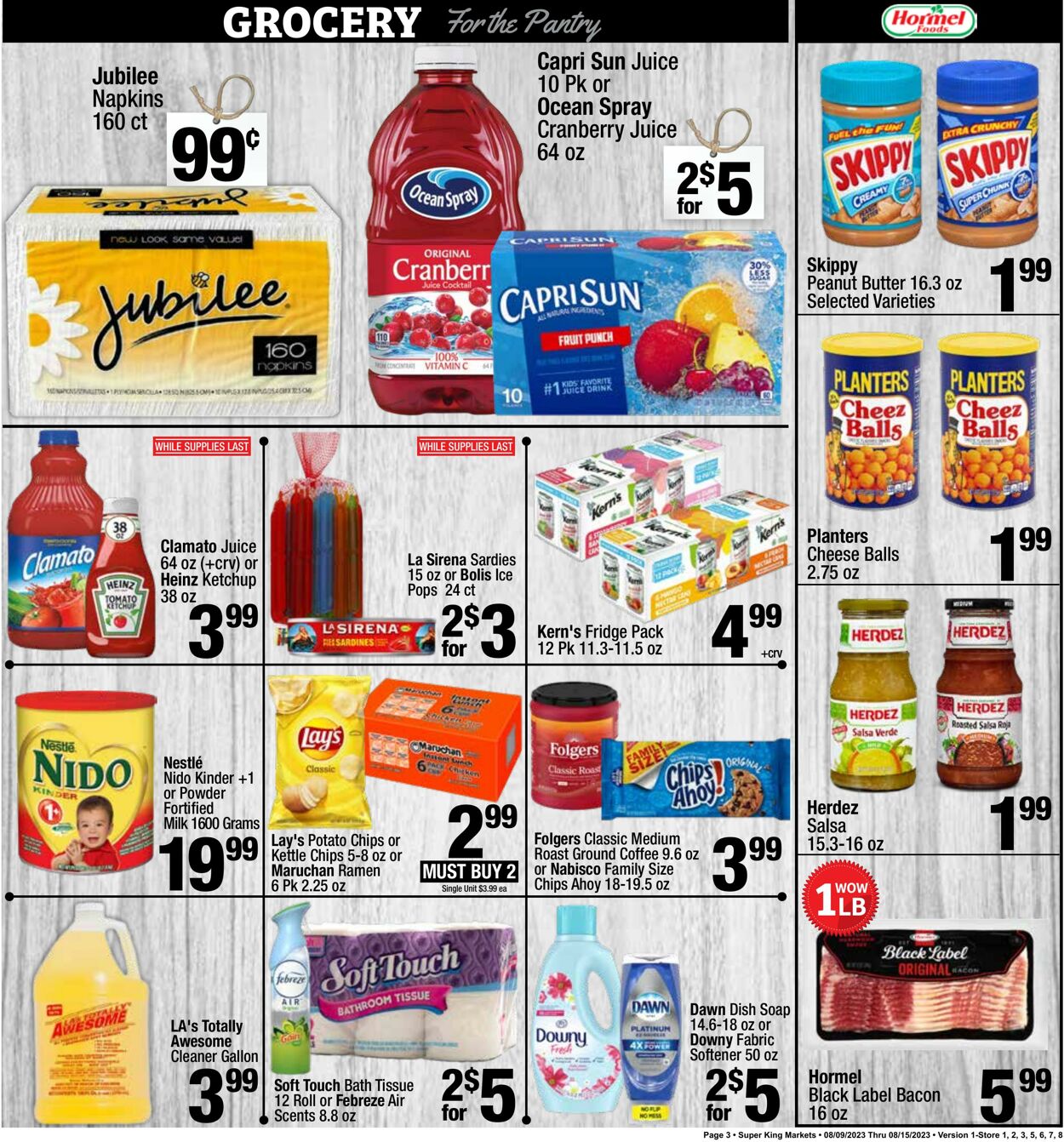 Catalogue Super King Market from 08/09/2023