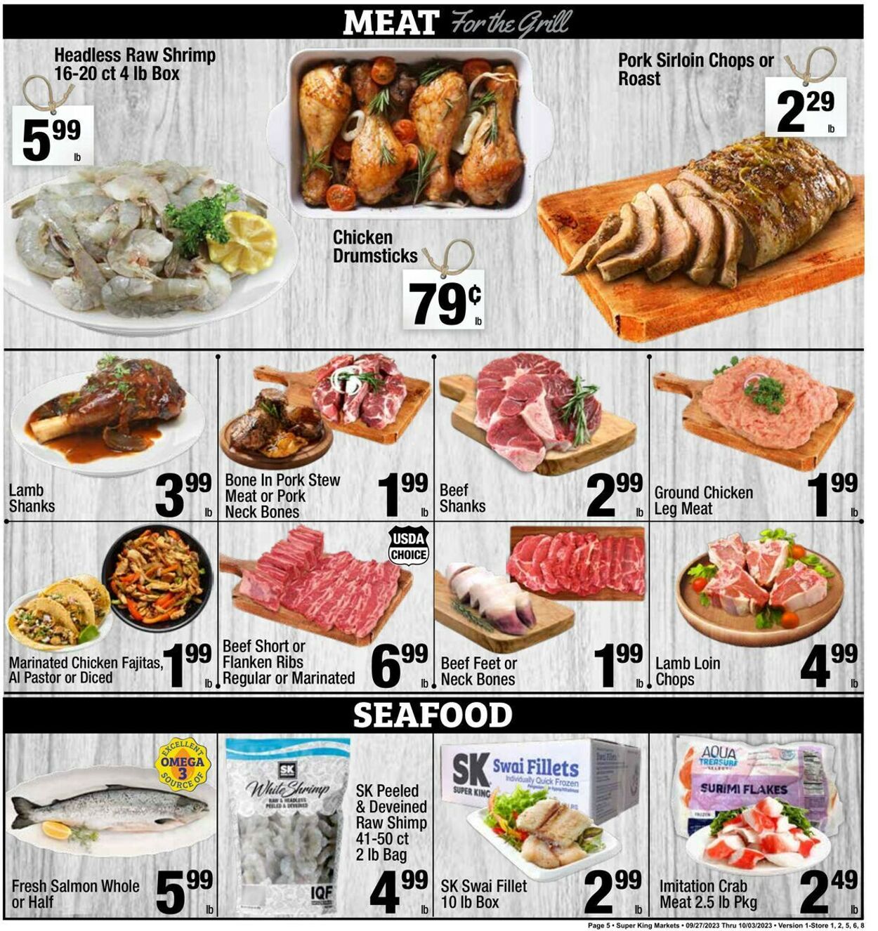 Catalogue Super King Market from 09/27/2023