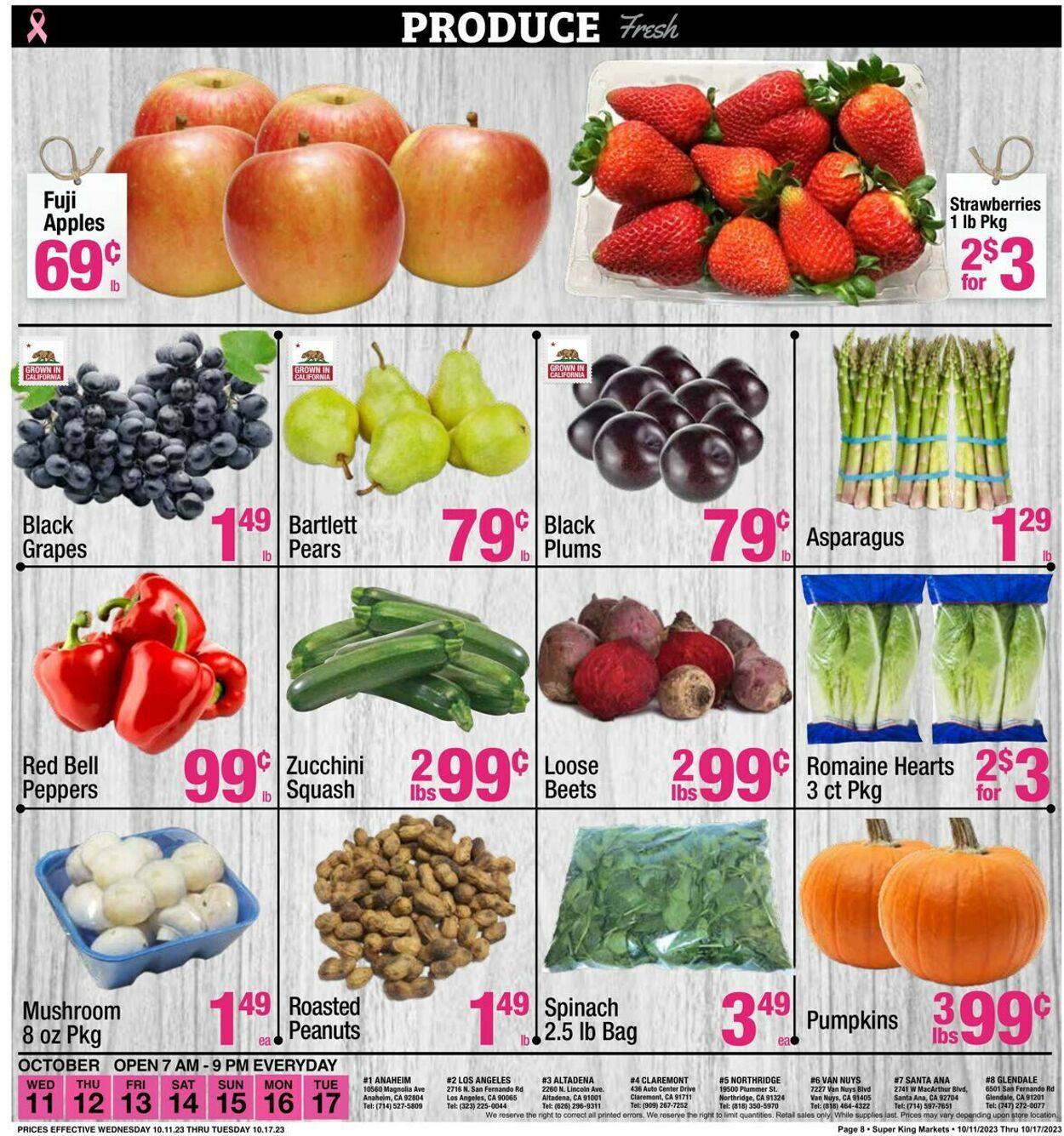 Catalogue Super King Market from 10/11/2023