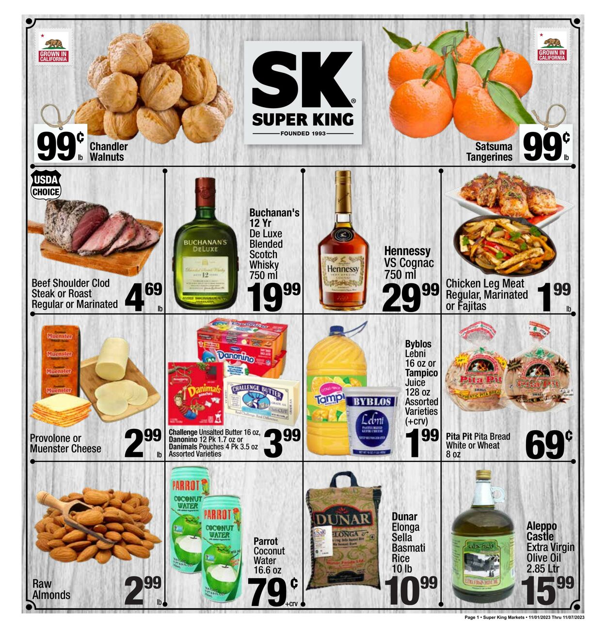 Catalogue Super King Market from 11/01/2023
