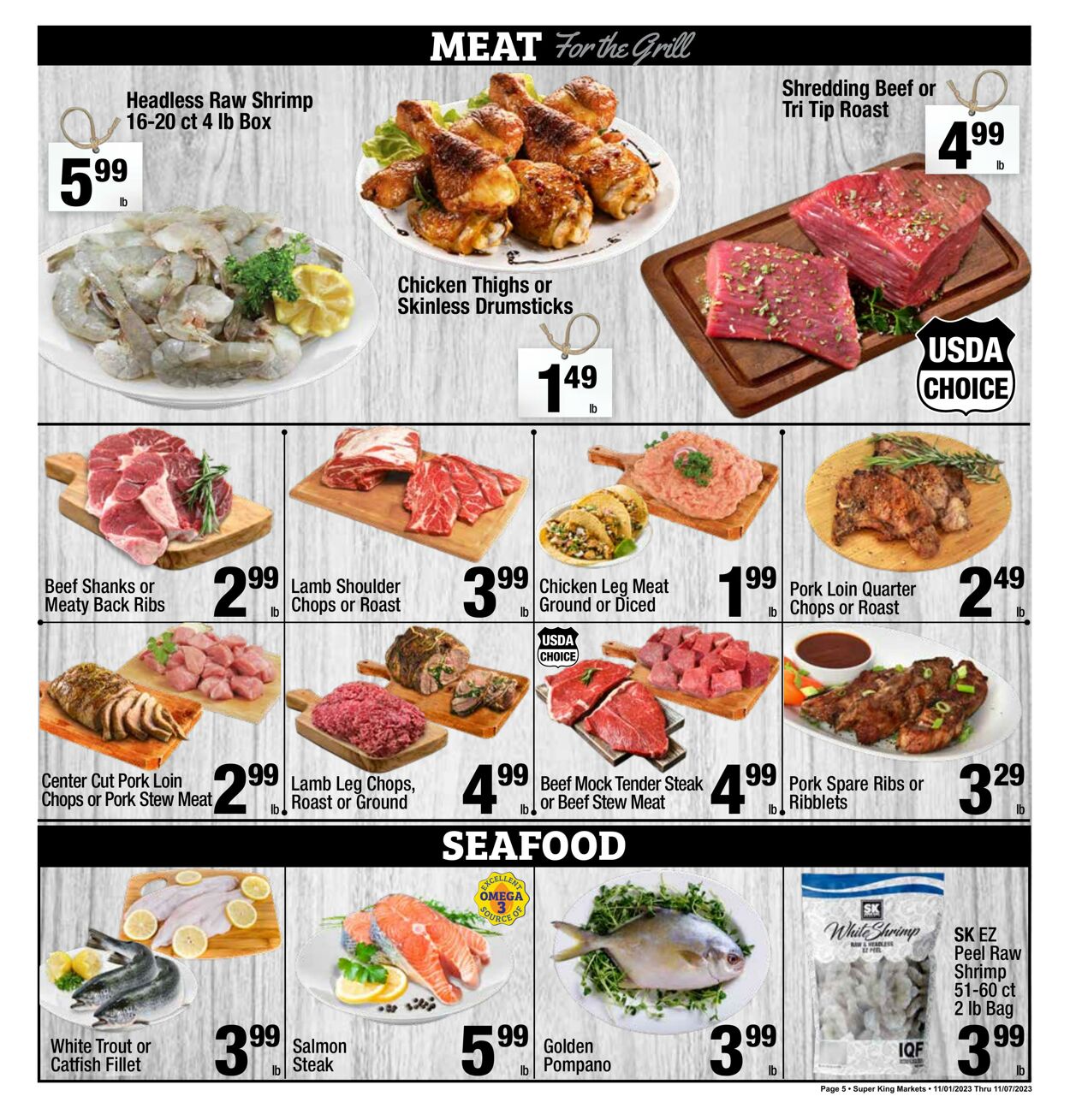 Catalogue Super King Market from 11/01/2023