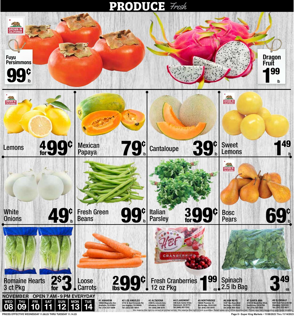 Catalogue Super King Market from 11/08/2023