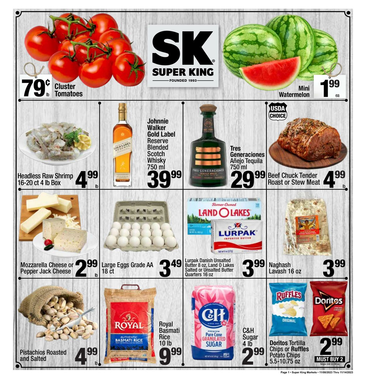 Catalogue Super King Market from 11/08/2023