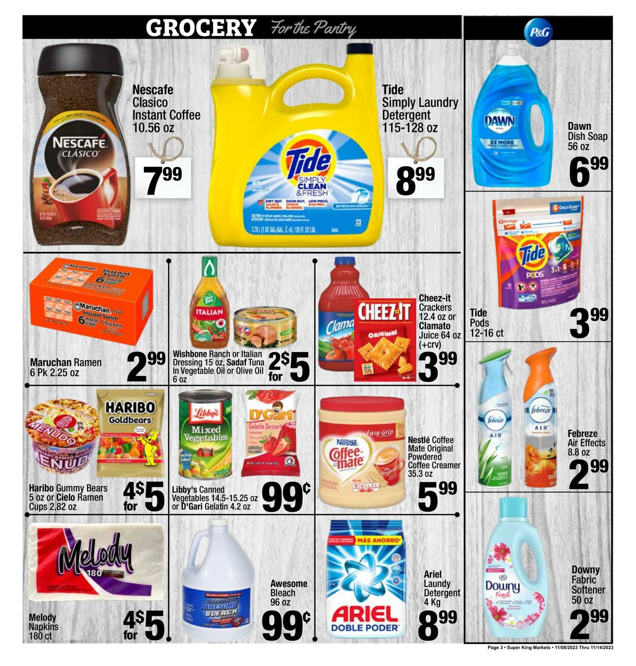 Catalogue Super King Market from 11/08/2023