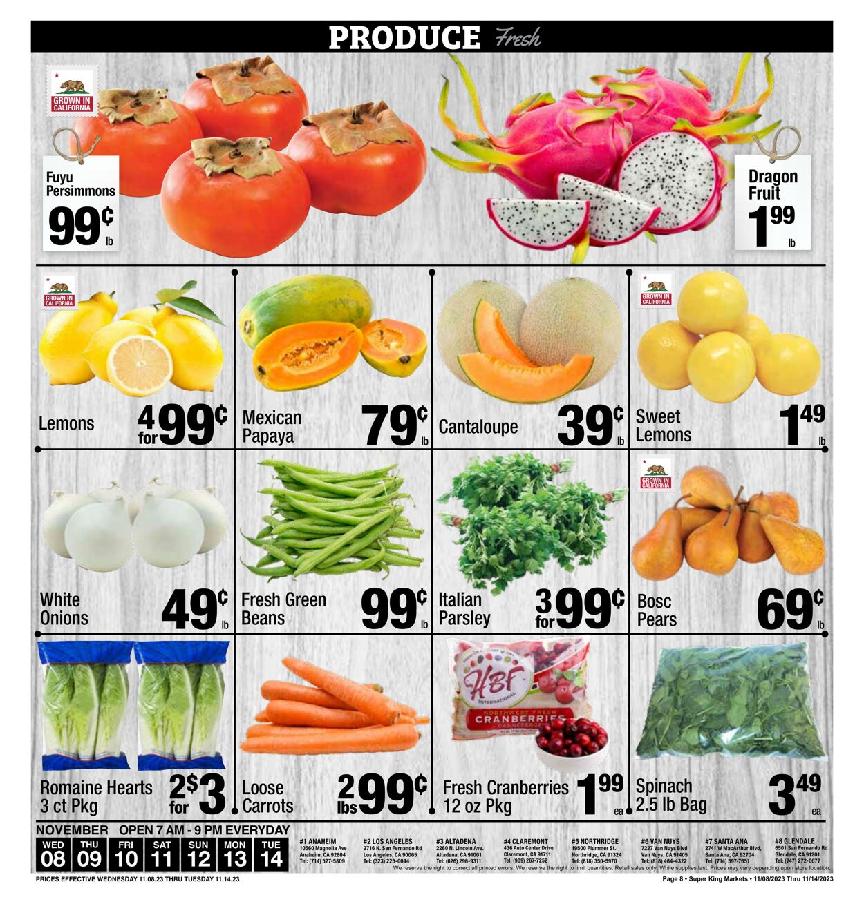 Catalogue Super King Market from 11/08/2023