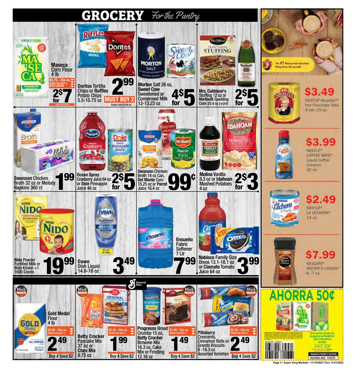 Catalogue Super King Market from 11/15/2023