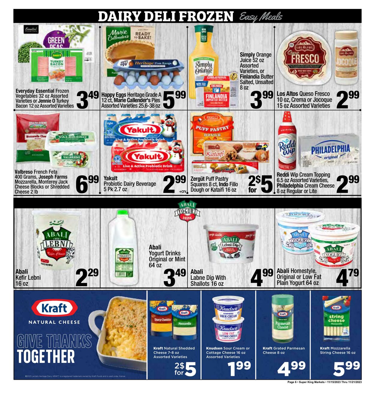 Catalogue Super King Market from 11/15/2023