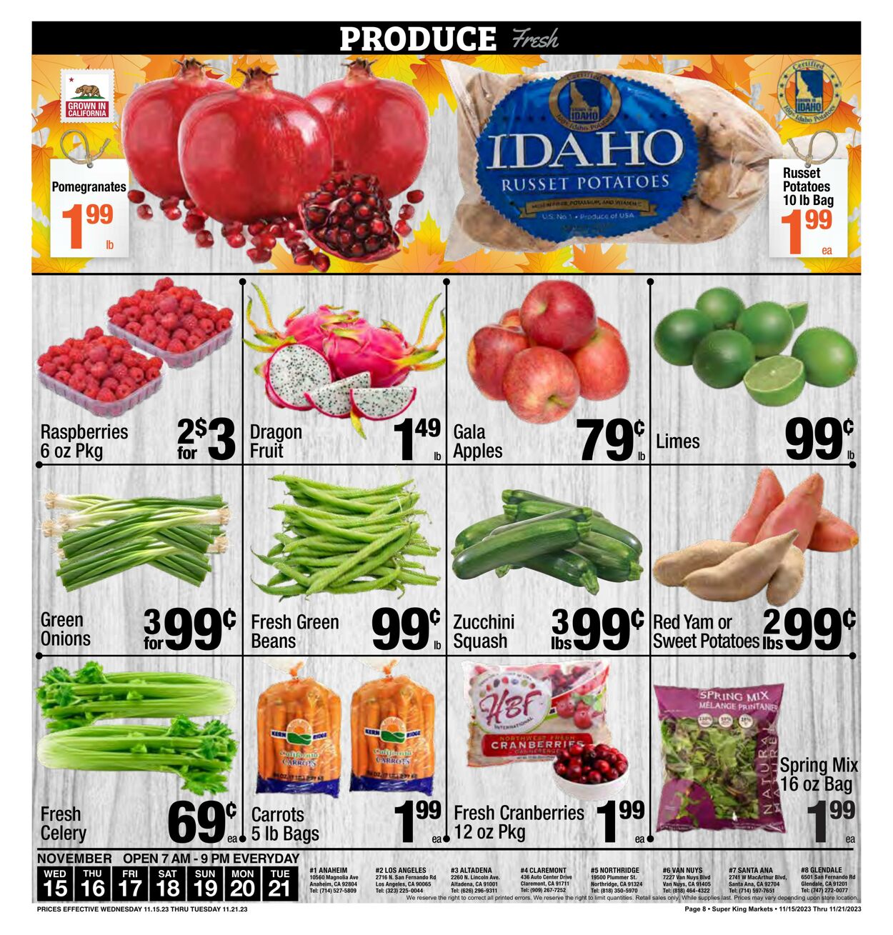 Catalogue Super King Market from 11/15/2023