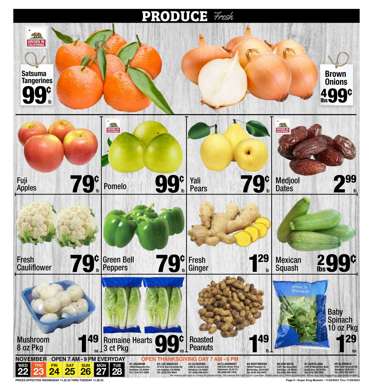 Catalogue Super King Market from 11/22/2023