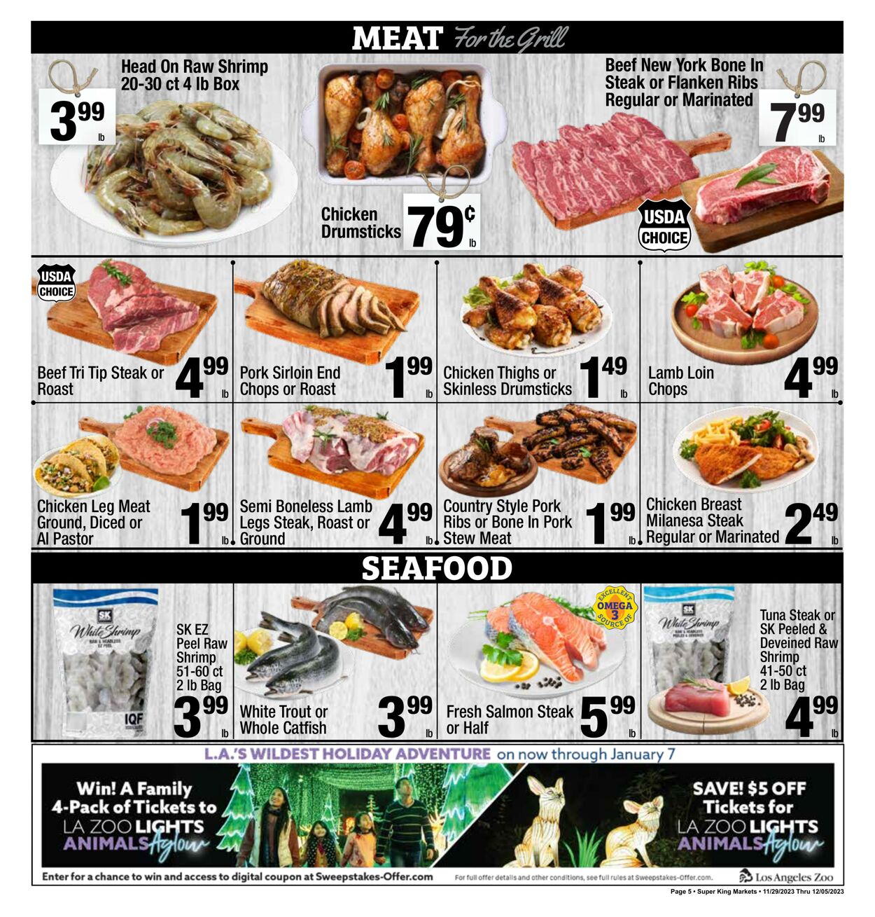 Catalogue Super King Market from 11/29/2023