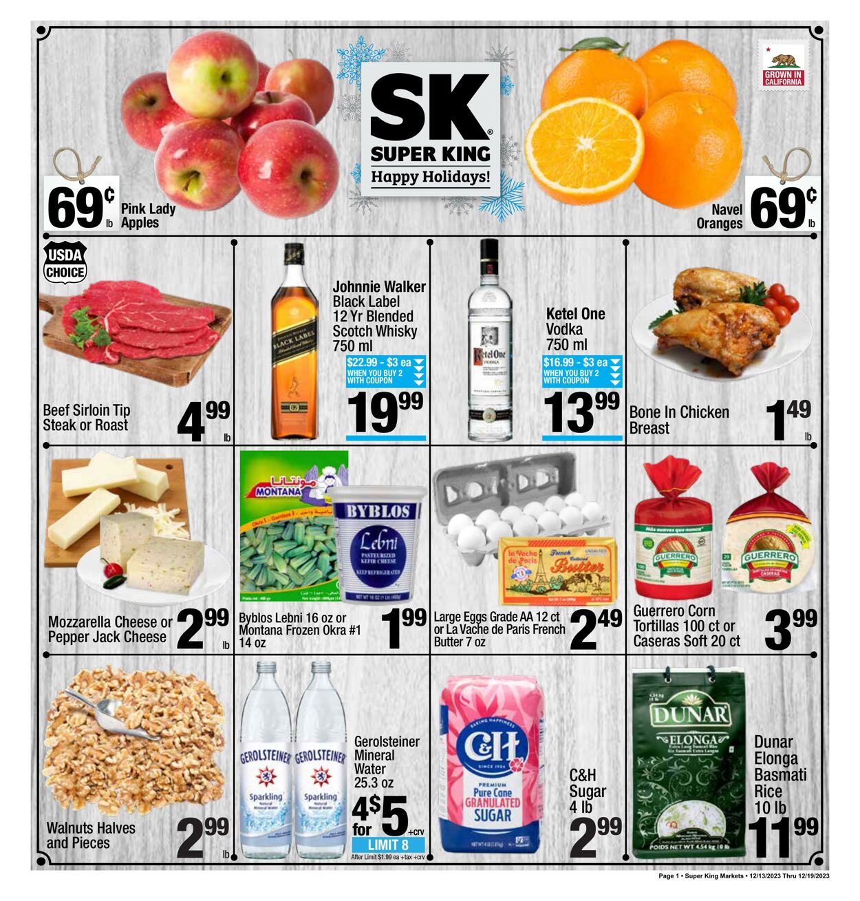 Catalogue Super King Market from 12/13/2023