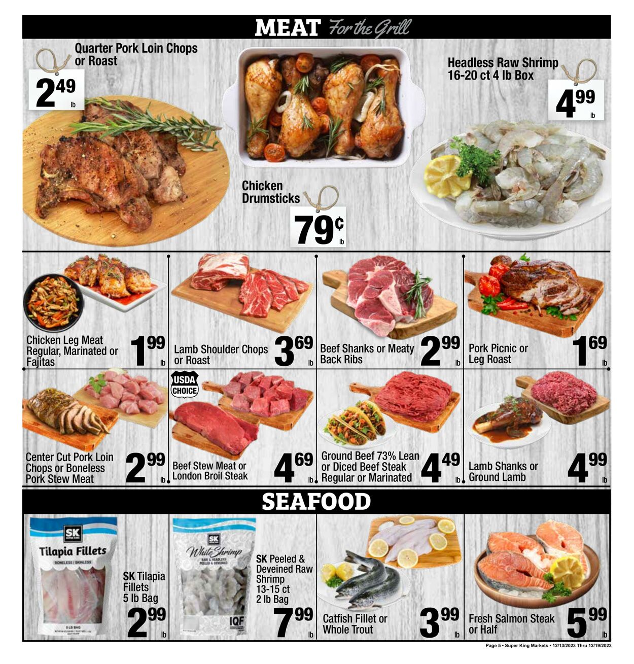 Catalogue Super King Market from 12/13/2023