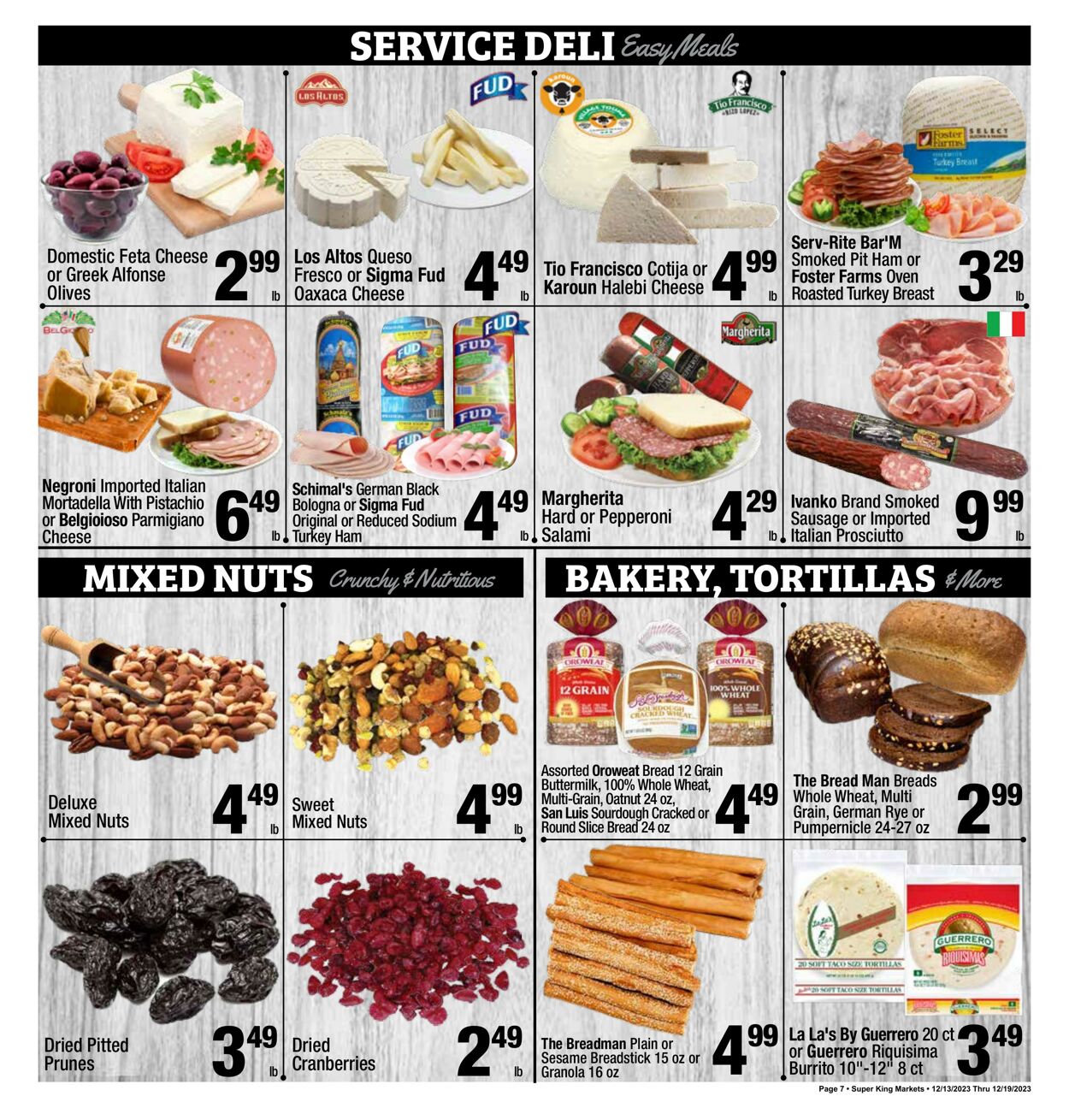 Catalogue Super King Market from 12/13/2023