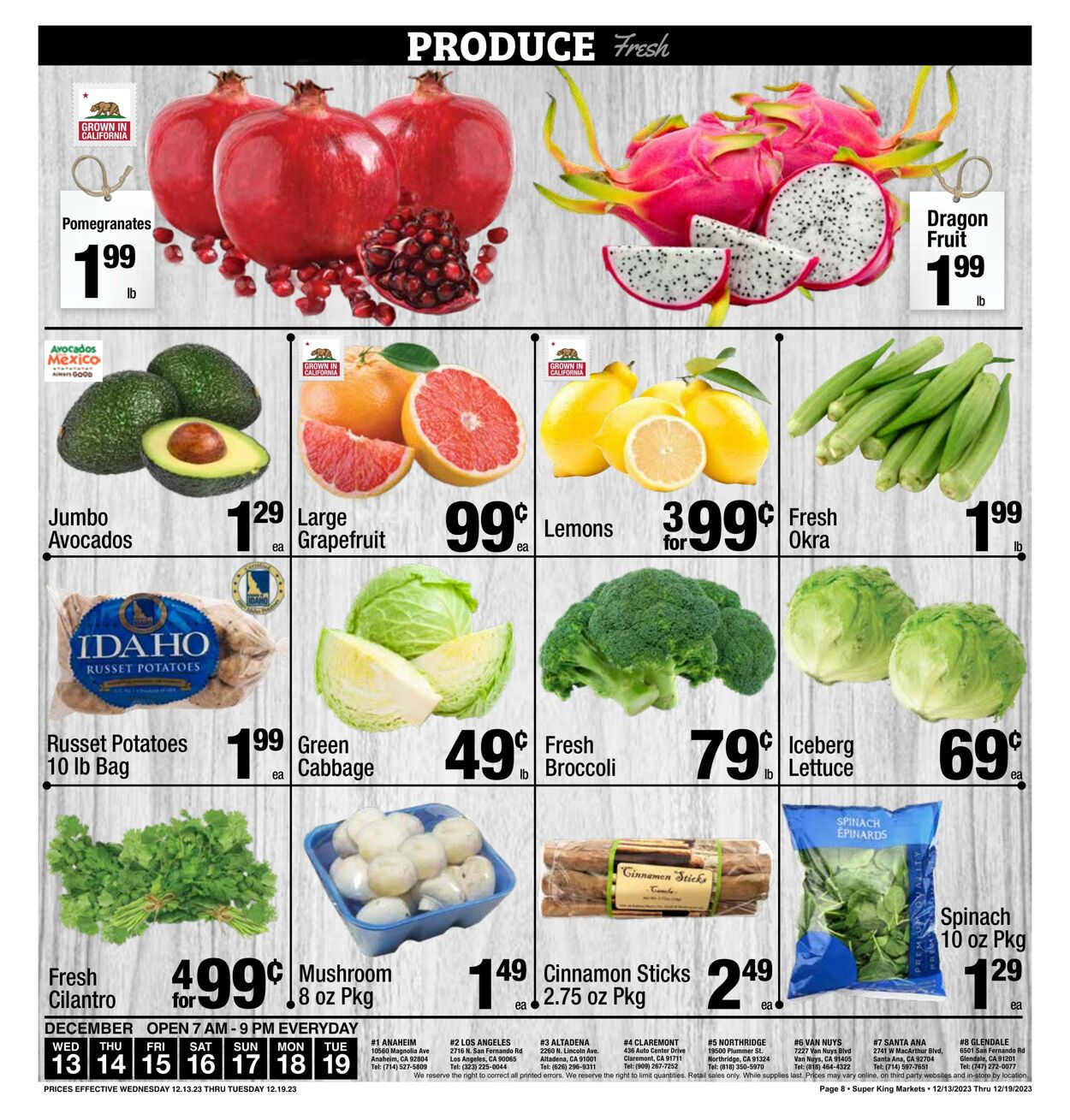 Catalogue Super King Market from 12/13/2023