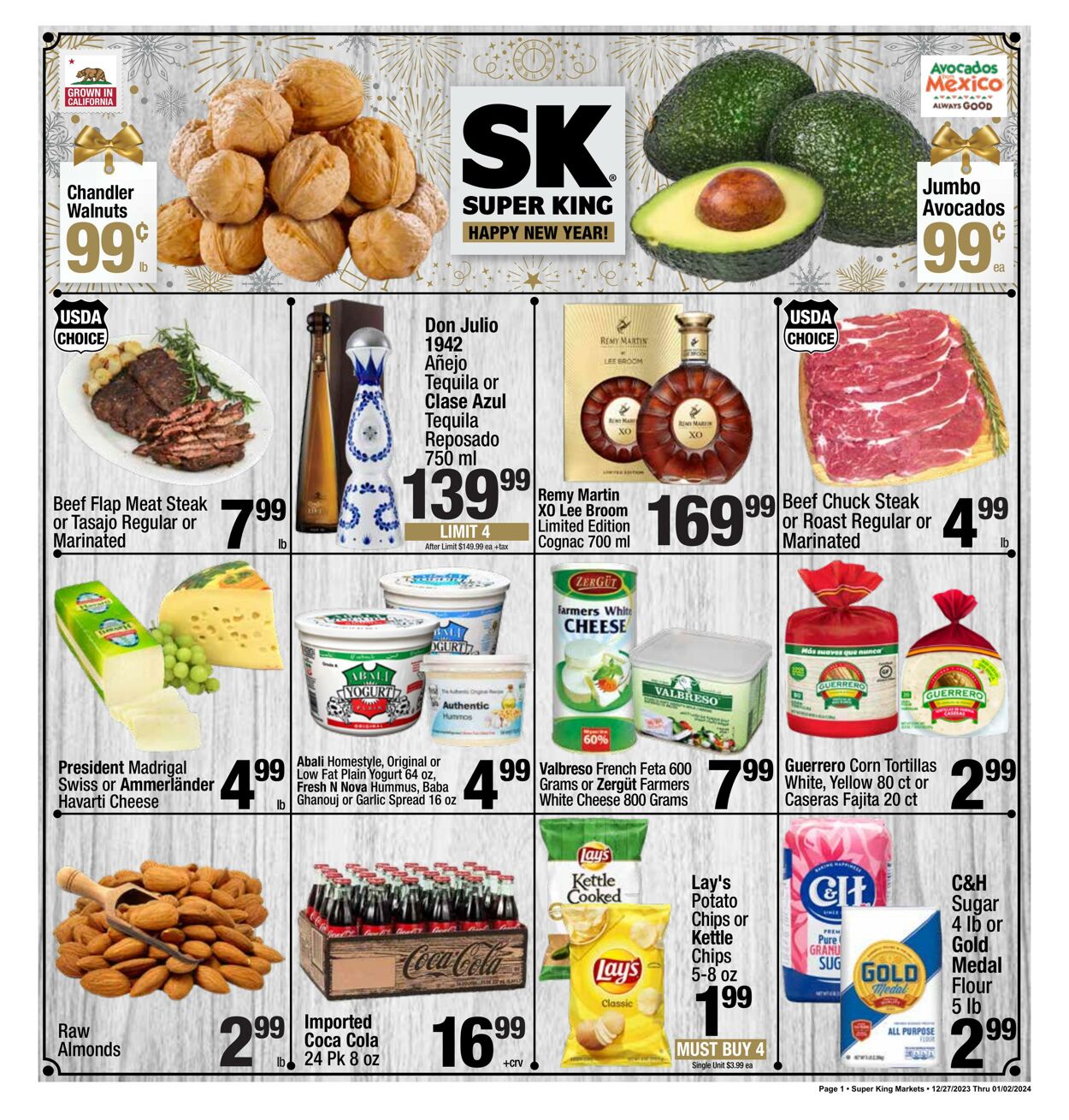 Catalogue Super King Market from 12/27/2023