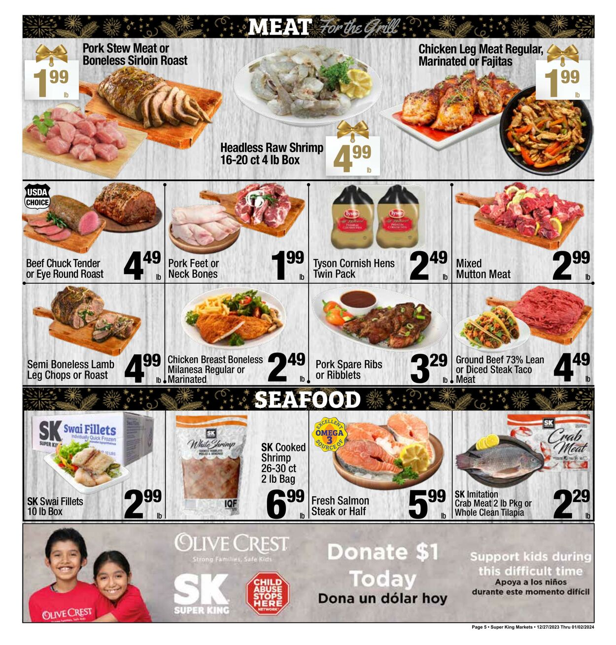 Catalogue Super King Market from 12/27/2023