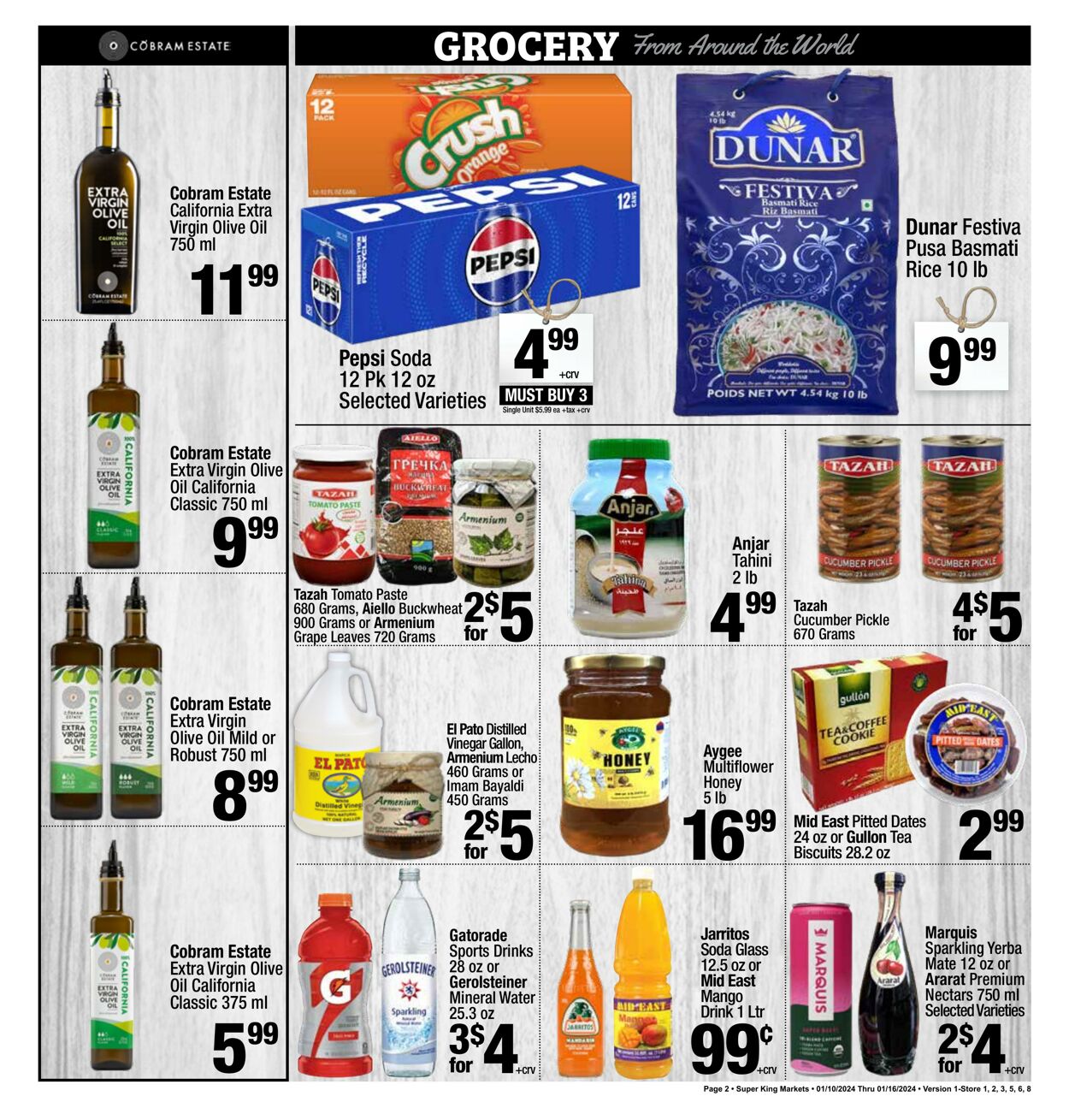 Catalogue Super King Market from 01/10/2024