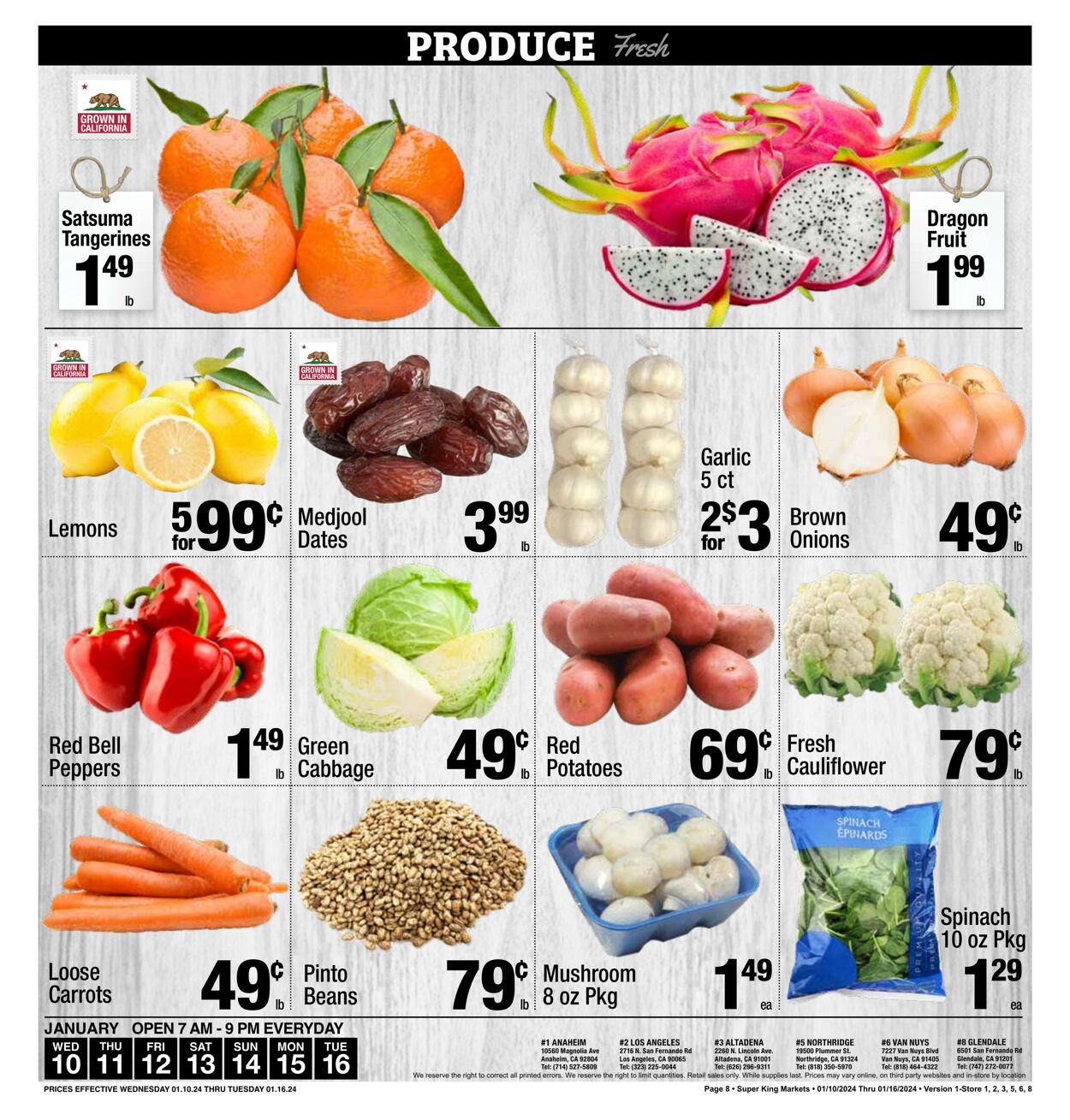 Catalogue Super King Market from 01/10/2024