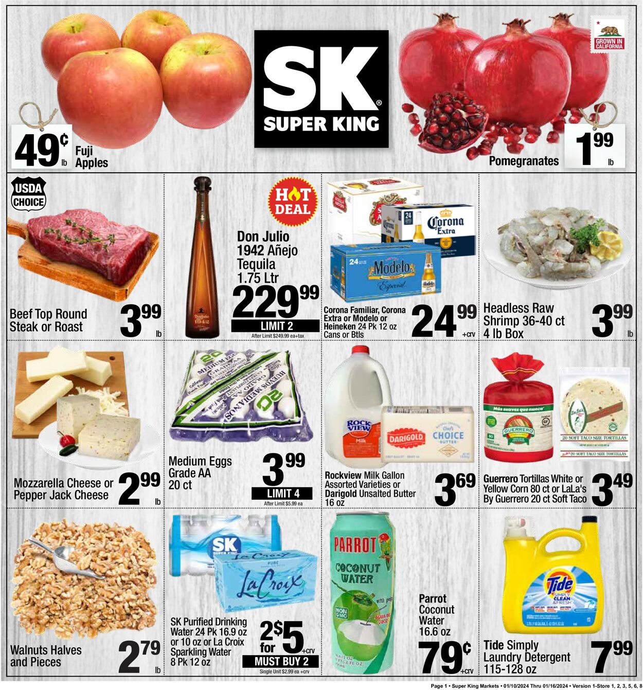 Catalogue Super King Market from 01/10/2024