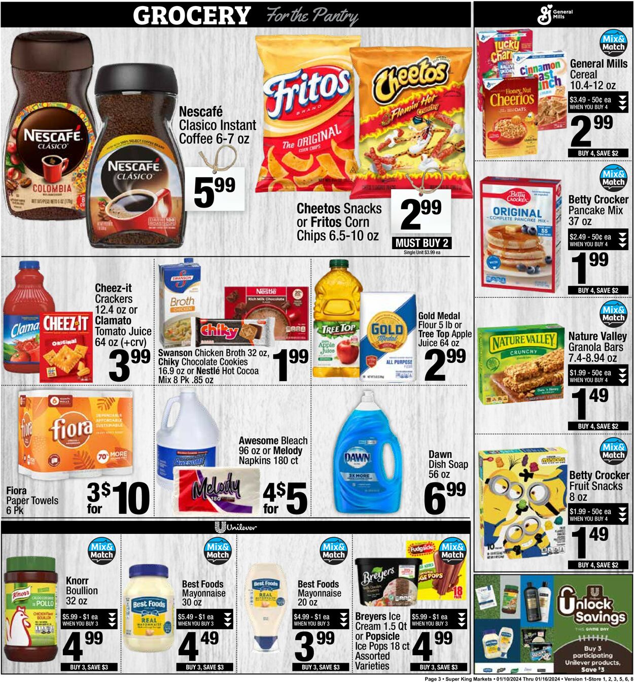 Catalogue Super King Market from 01/10/2024