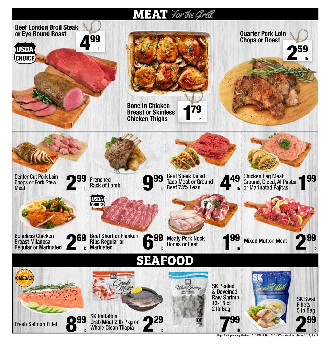 Catalogue Super King Market from 01/17/2024