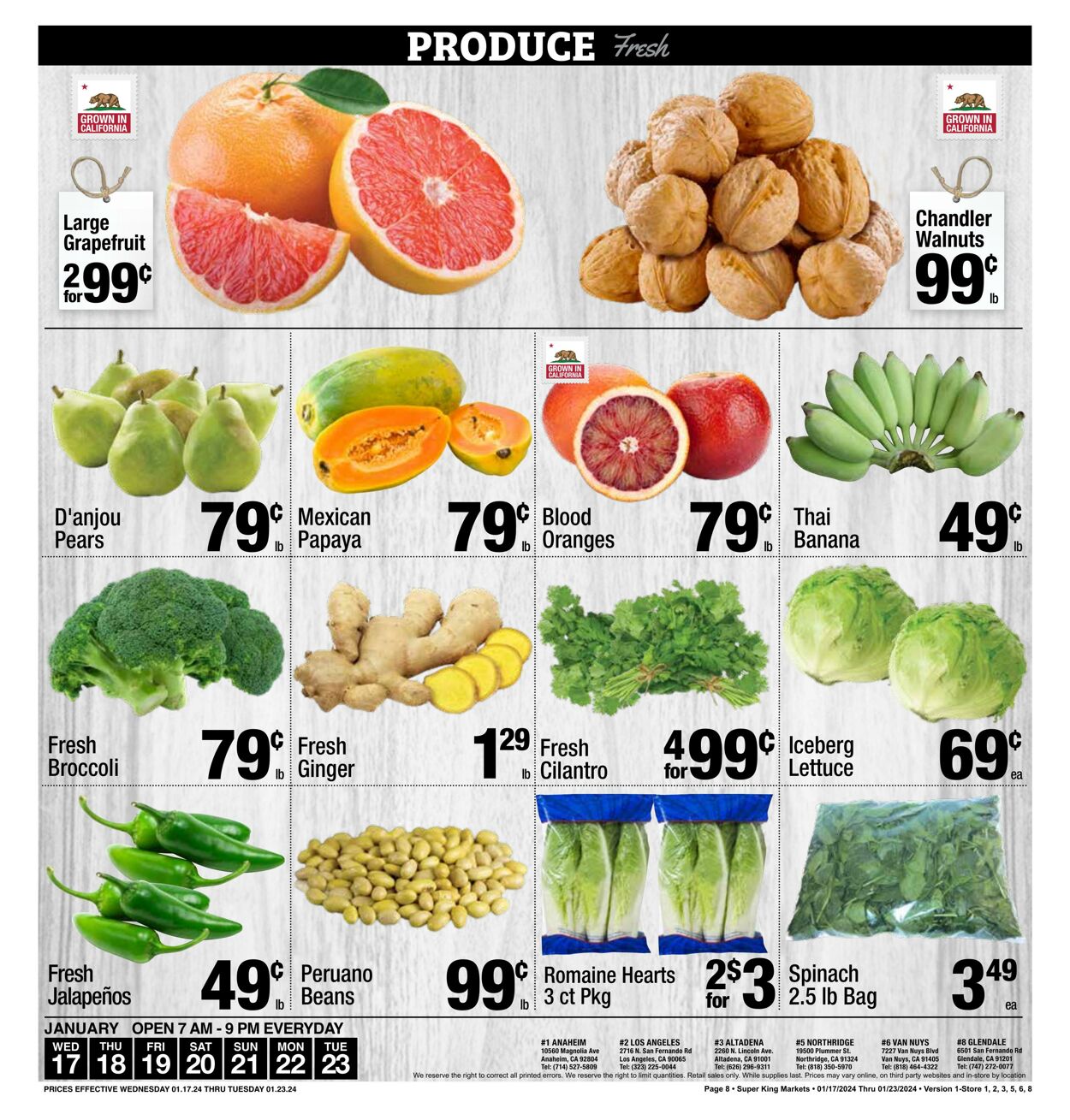 Catalogue Super King Market from 01/17/2024