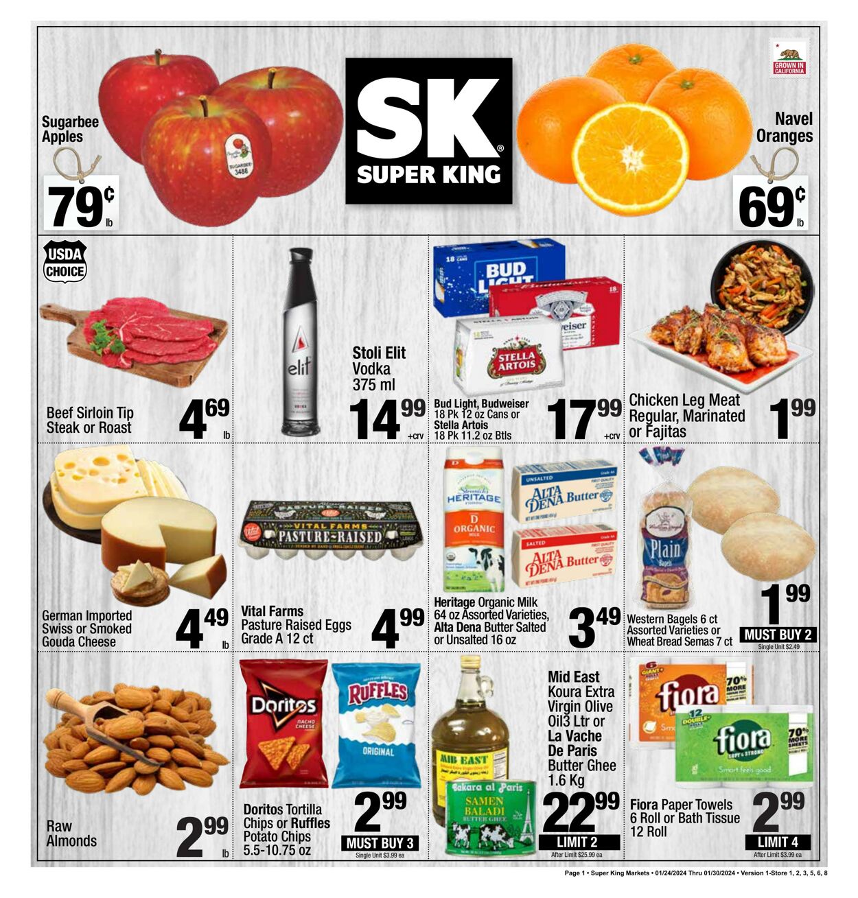 Catalogue Super King Market from 01/24/2024