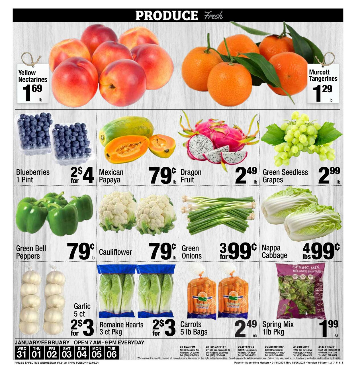 Catalogue Super King Market from 01/31/2024