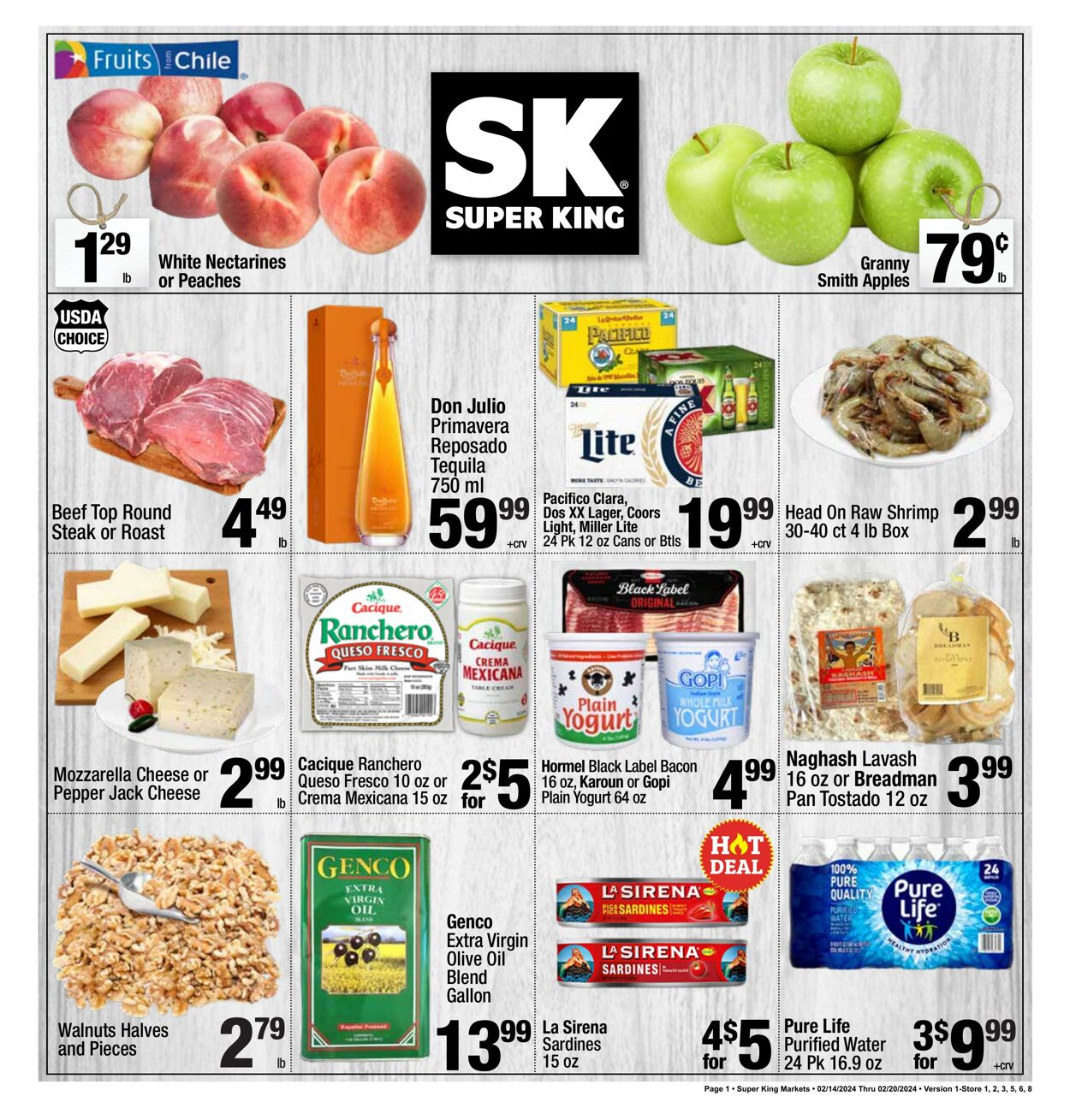 Catalogue Super King Market from 02/14/2024