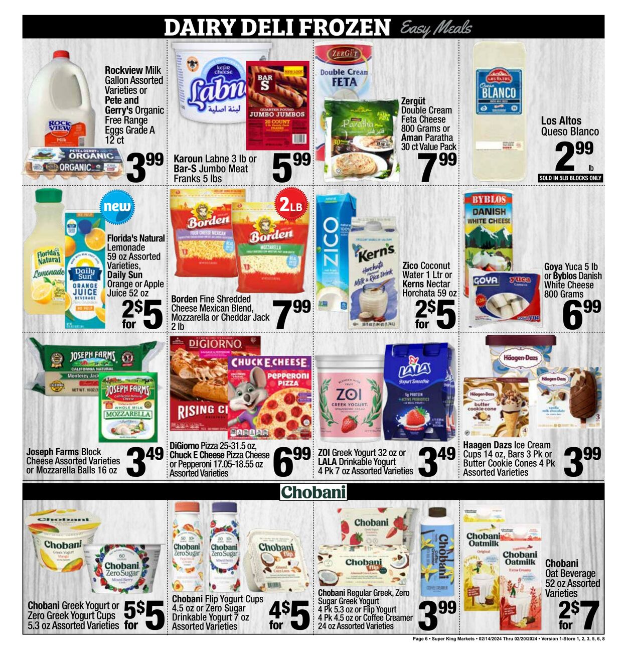 Catalogue Super King Market from 02/14/2024