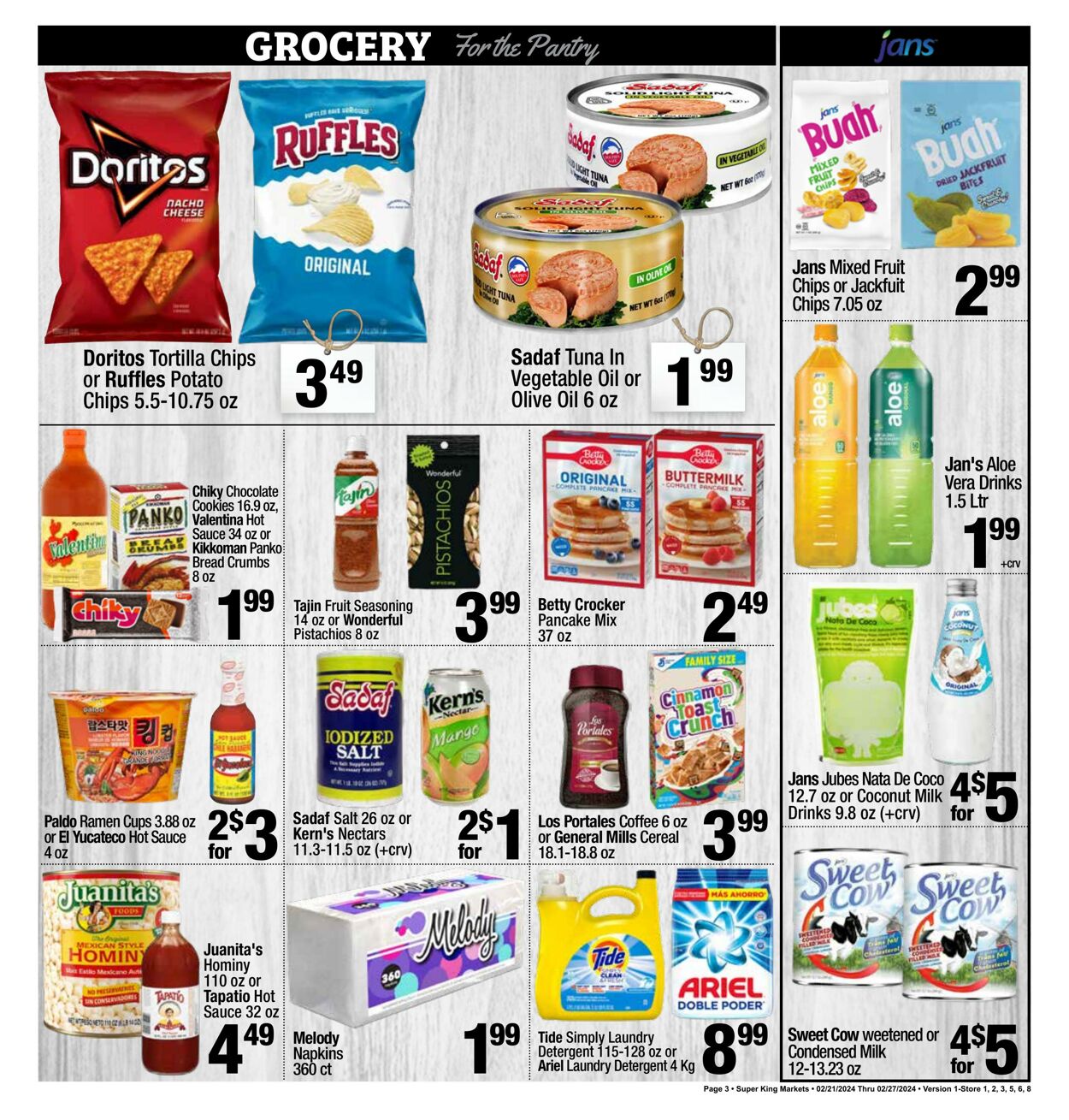 Catalogue Super King Market from 02/21/2024