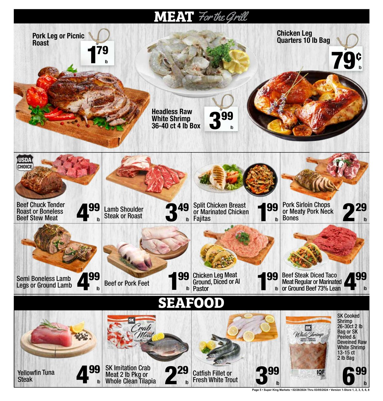 Catalogue Super King Market from 02/28/2024