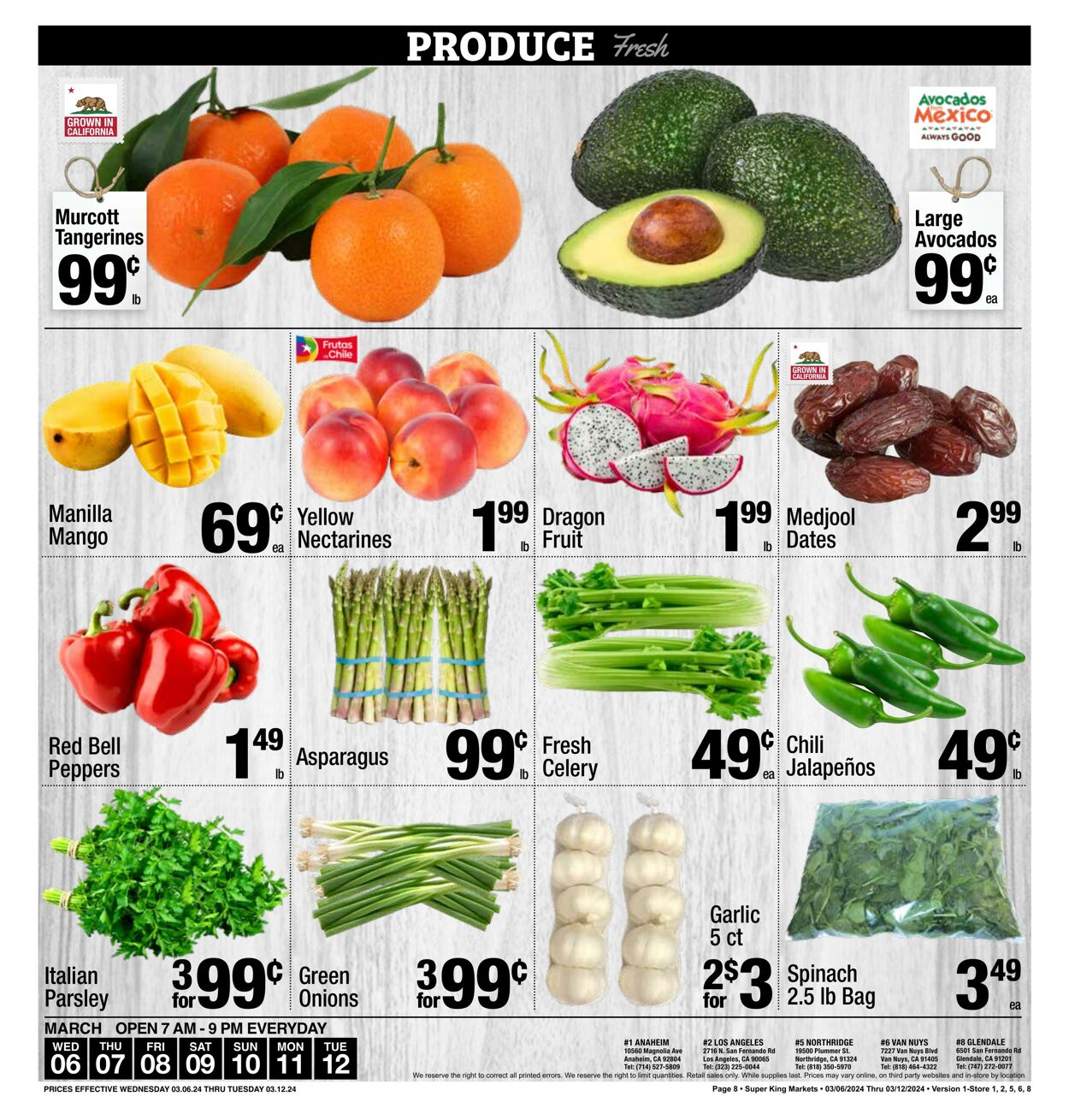 Catalogue Super King Market from 03/12/2024