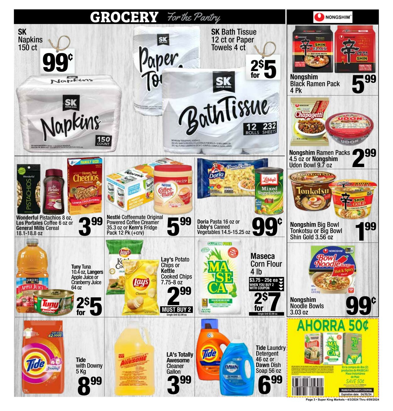 Catalogue Super King Market from 04/03/2024