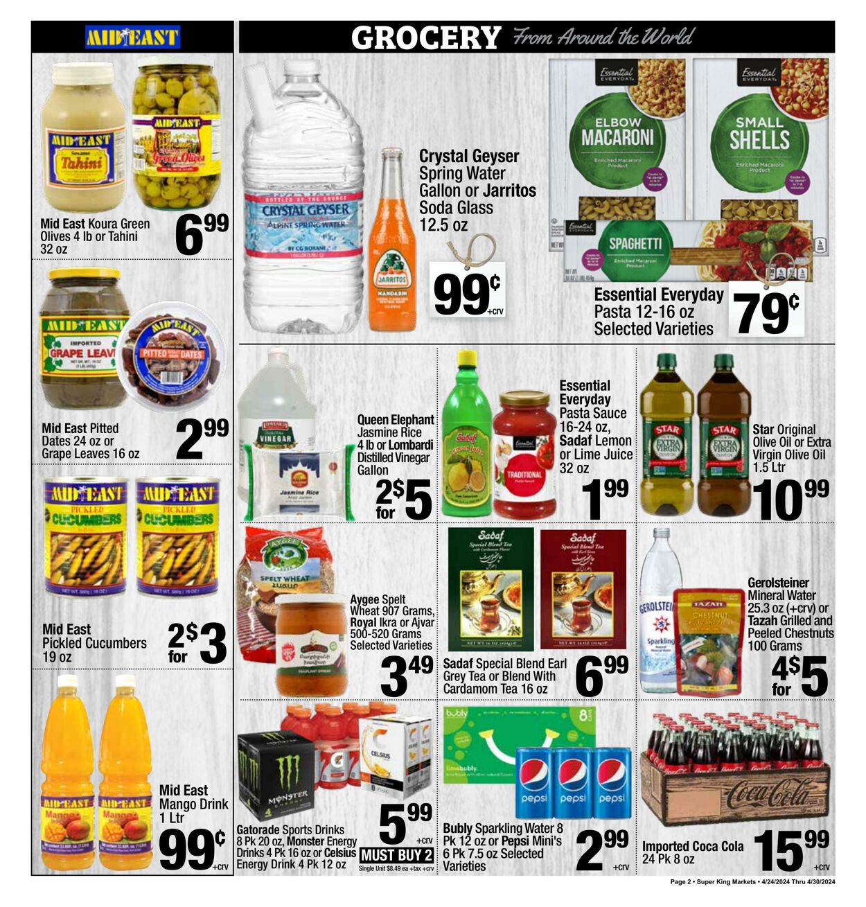 Catalogue Super King Market from 04/24/2024