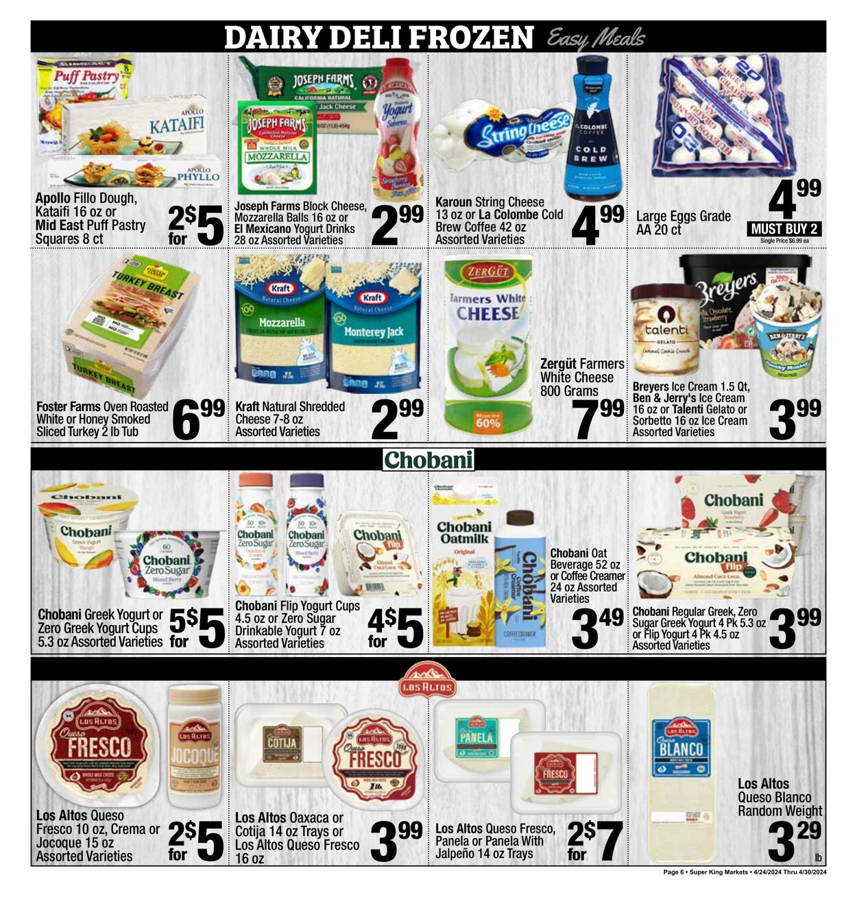 Catalogue Super King Market from 04/24/2024