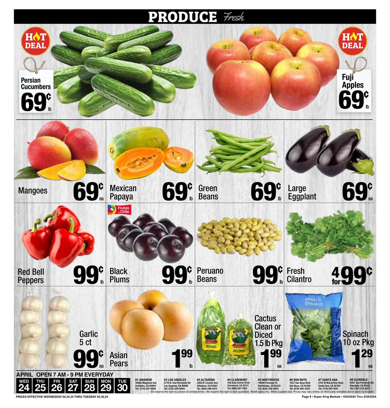 Catalogue Super King Market from 04/24/2024