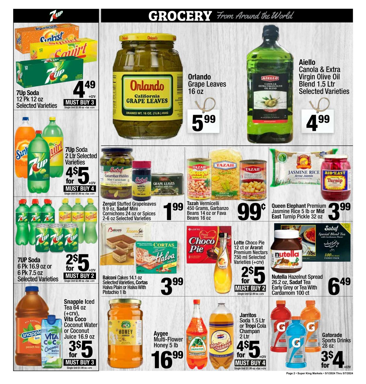 Catalogue Super King Market from 05/01/2024