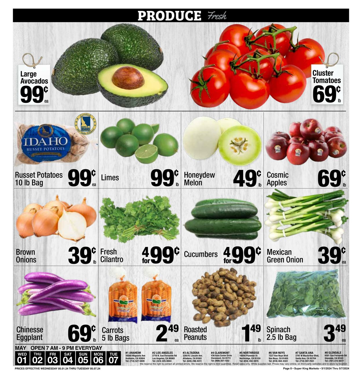 Catalogue Super King Market from 05/01/2024
