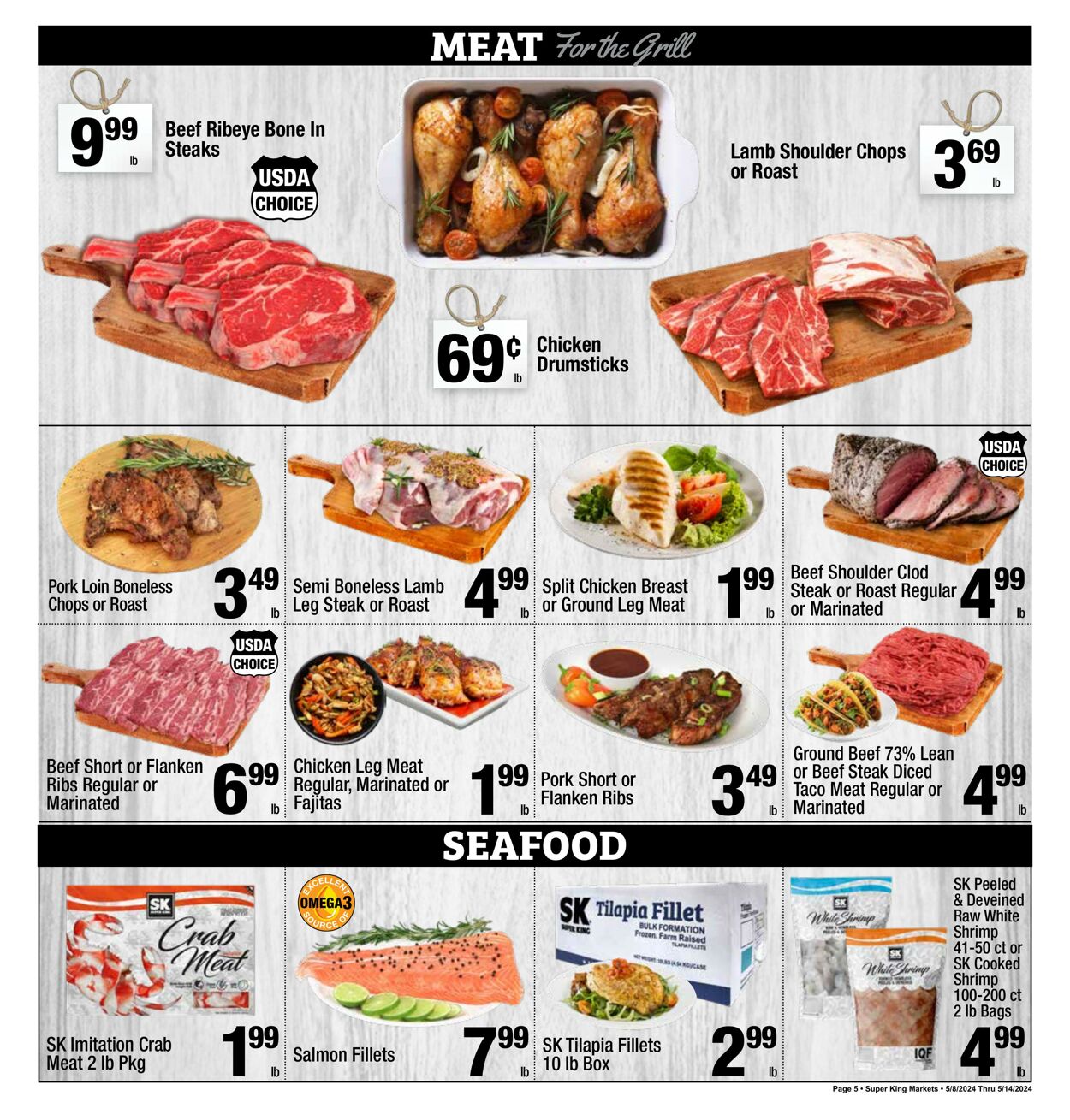 Catalogue Super King Market from 05/08/2024