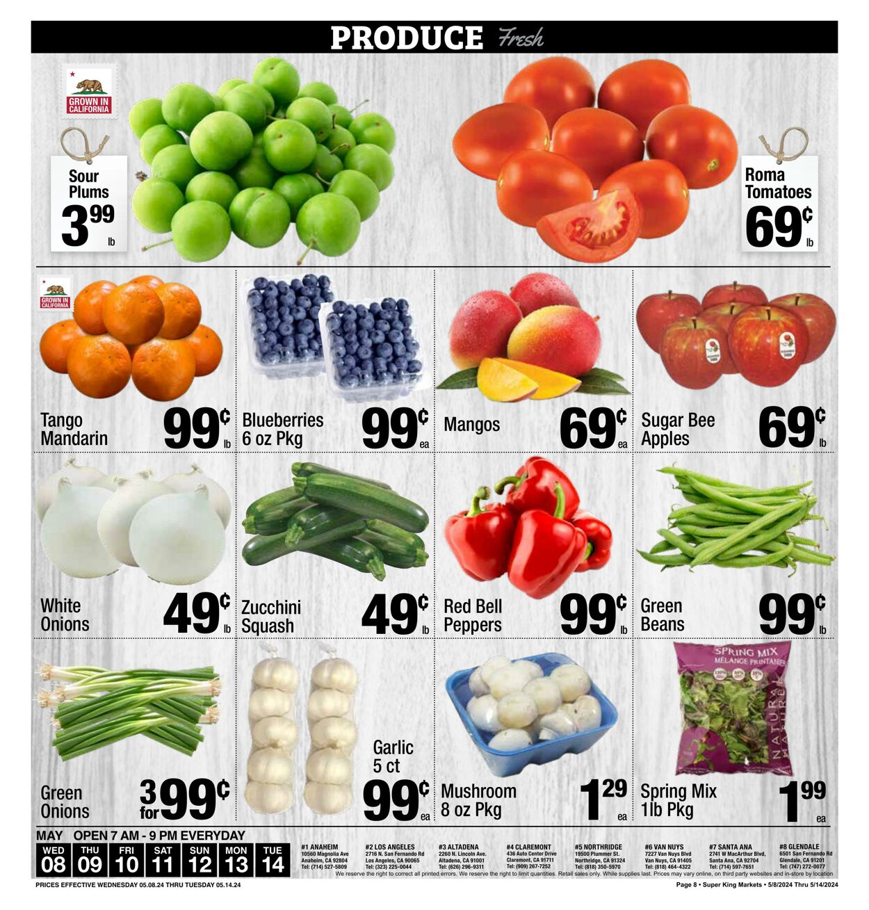 Catalogue Super King Market from 05/08/2024