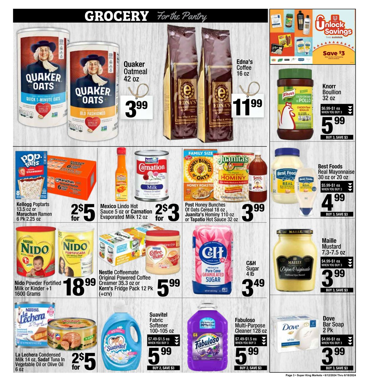 Catalogue Super King Market from 06/12/2024