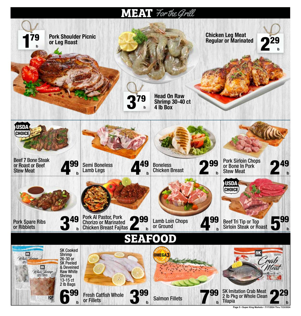 Catalogue Super King Market from 07/17/2024