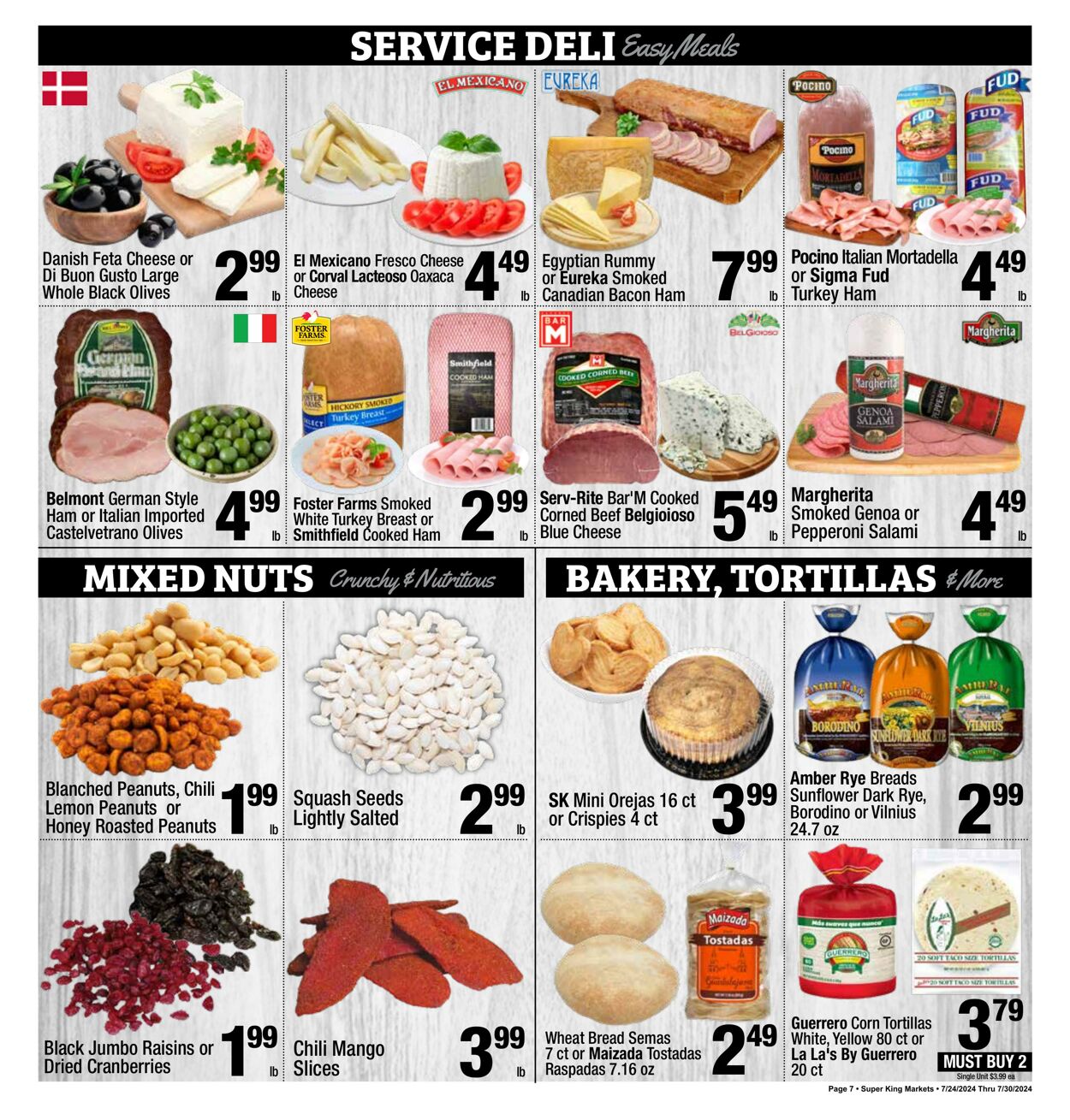 Catalogue Super King Market from 07/24/2024