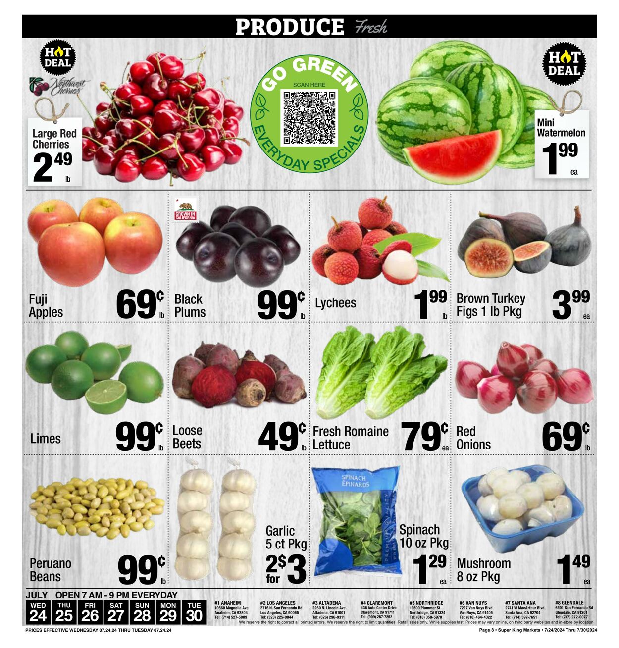 Catalogue Super King Market from 07/24/2024